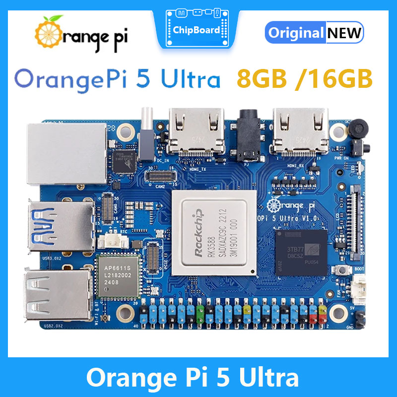 Orange Pi 5 Ultra 8GB/16GB LPD - Rockchip Rk3588 Development Board บทวิจารณ์และราคา