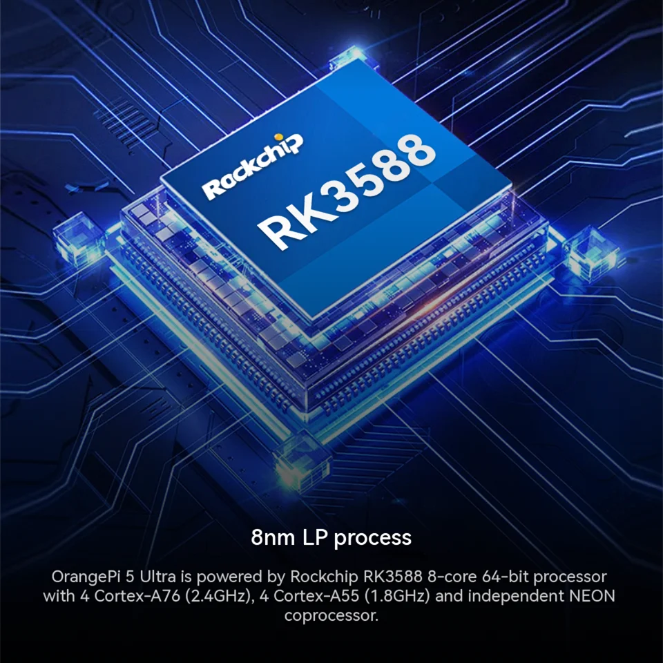 Orange Pi 5 Ultra 8GB/16GB LPD - Rockchip Rk3588 Development Board บทวิจารณ์และราคา